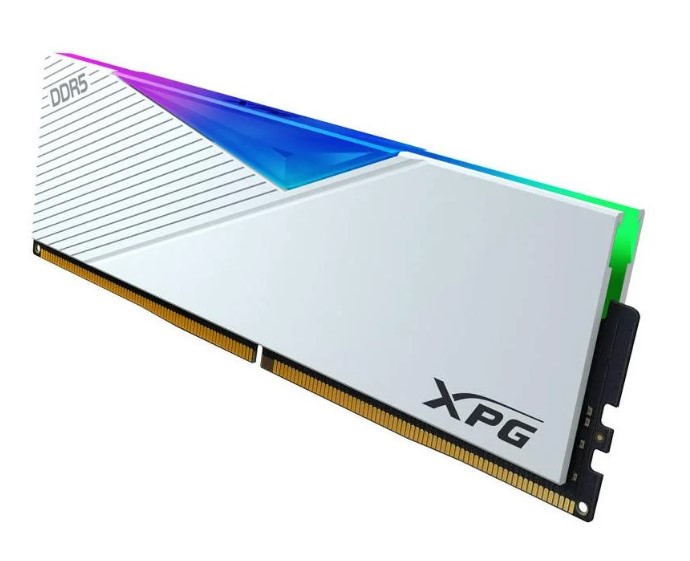 RAM PC 32GB DDR5 6000MHZ XPG LANGER BEYAZ RGB CL30 (2x16GB) (30-40-40) 1.35V