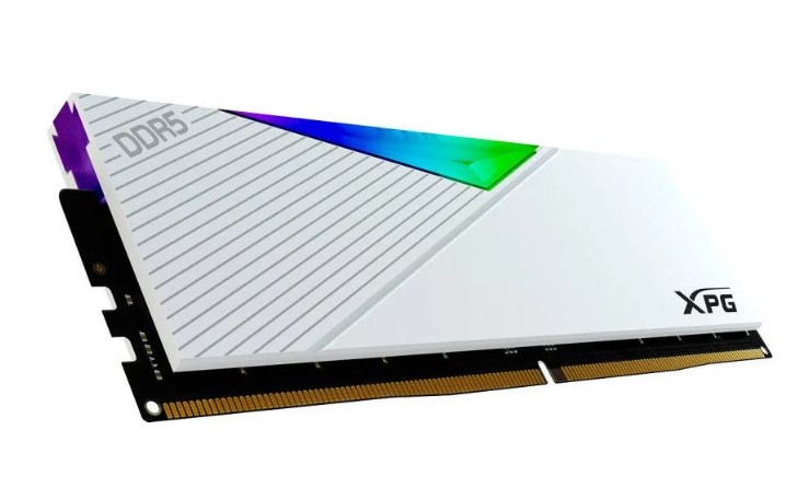 RAM PC 32GB DDR5 6400MHZ XPG LANCER BEYAZ RGB CL32 (2x16GB) (32-39-39) 1.40V