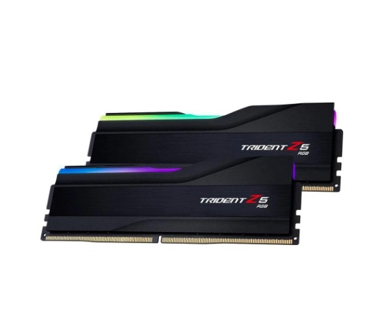 RAM PC 32GB DDR5 7200MHZ GSKILL TRİDENT Z5 RGB SİYAH CL34 32GB (2X16GB) DUAL 1.40V