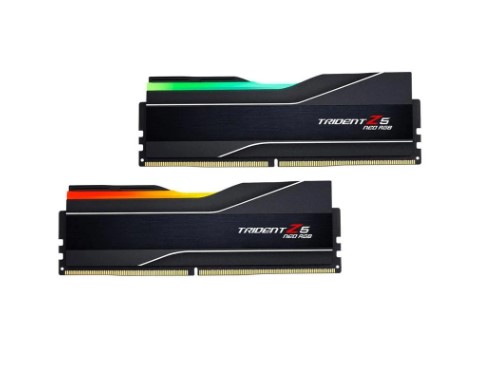 RAM PC 32GB GSKILL TRİDENT Z5 RGB SİYAH DDR5-6400MHZ CL30 32GB (2X16GB) DUAL 1.40V