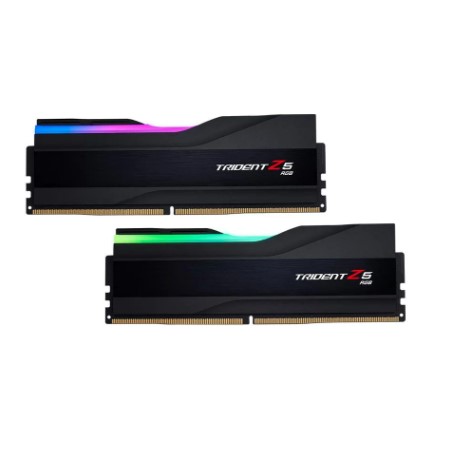 RAM PC 48GB GSKILL TRİDENT Z5 RGB SİYAH DDR5-7600MHZ CL38 (2X24GB) DUAL 1.35V