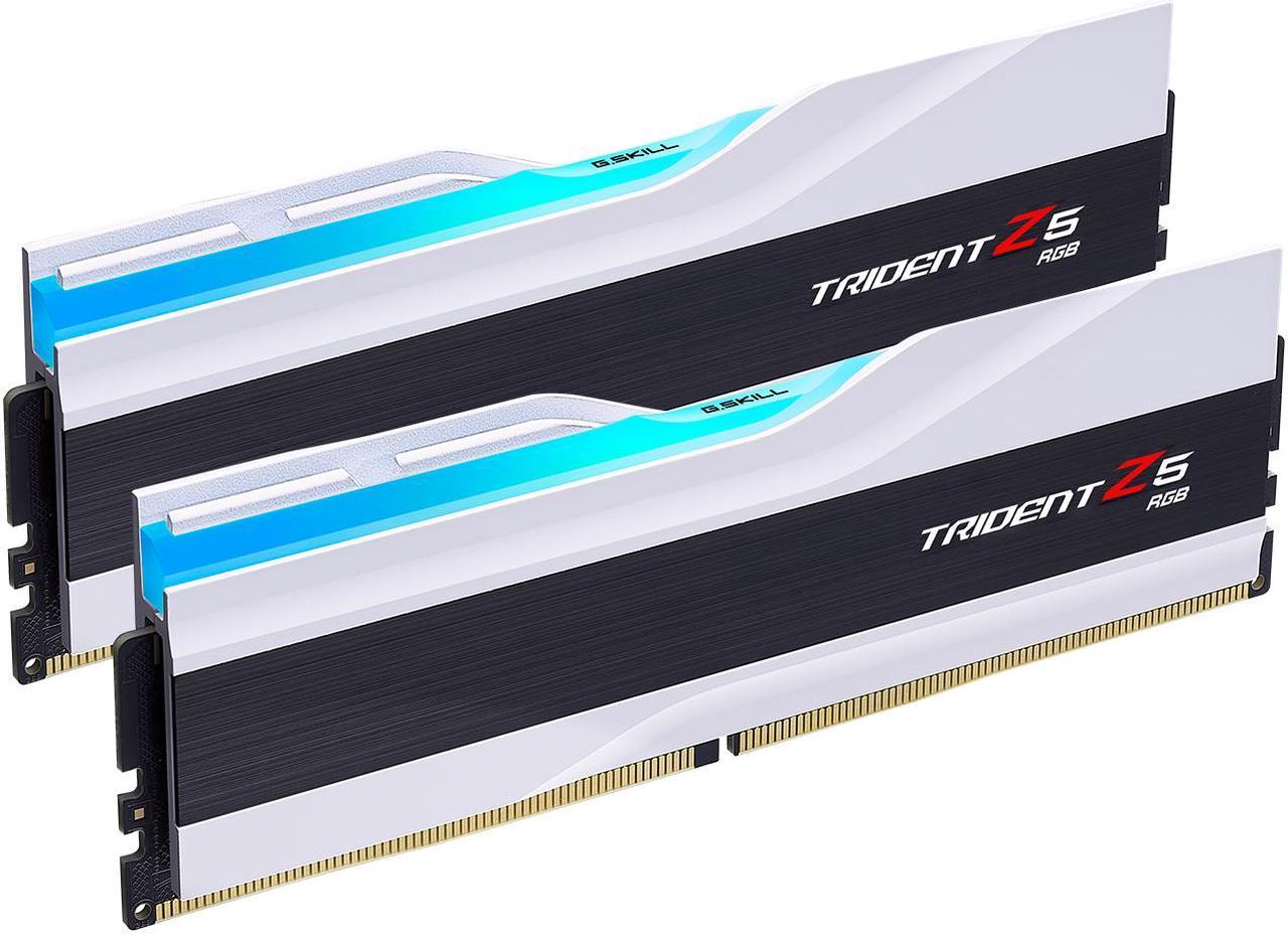 RAM PC 48GB GSKILL TRİDENT Z5 ROYAL SİLVER RGB DDR5-8200MHZ CL40 48GB (2X24GB) DUAL (40-52-52-131) 1.35V