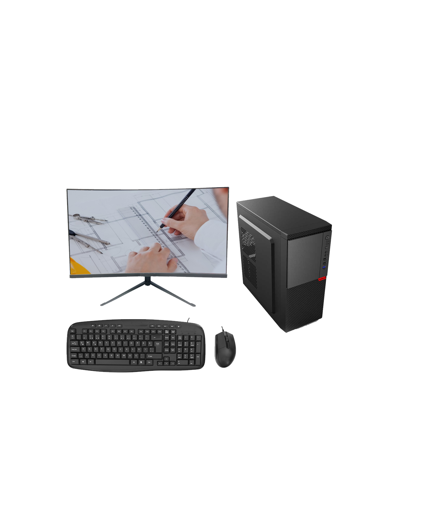 ROTAMPC İ5 10.NESİL 10400 16GB DDR4 512GB M2 NVME O/B VGA 