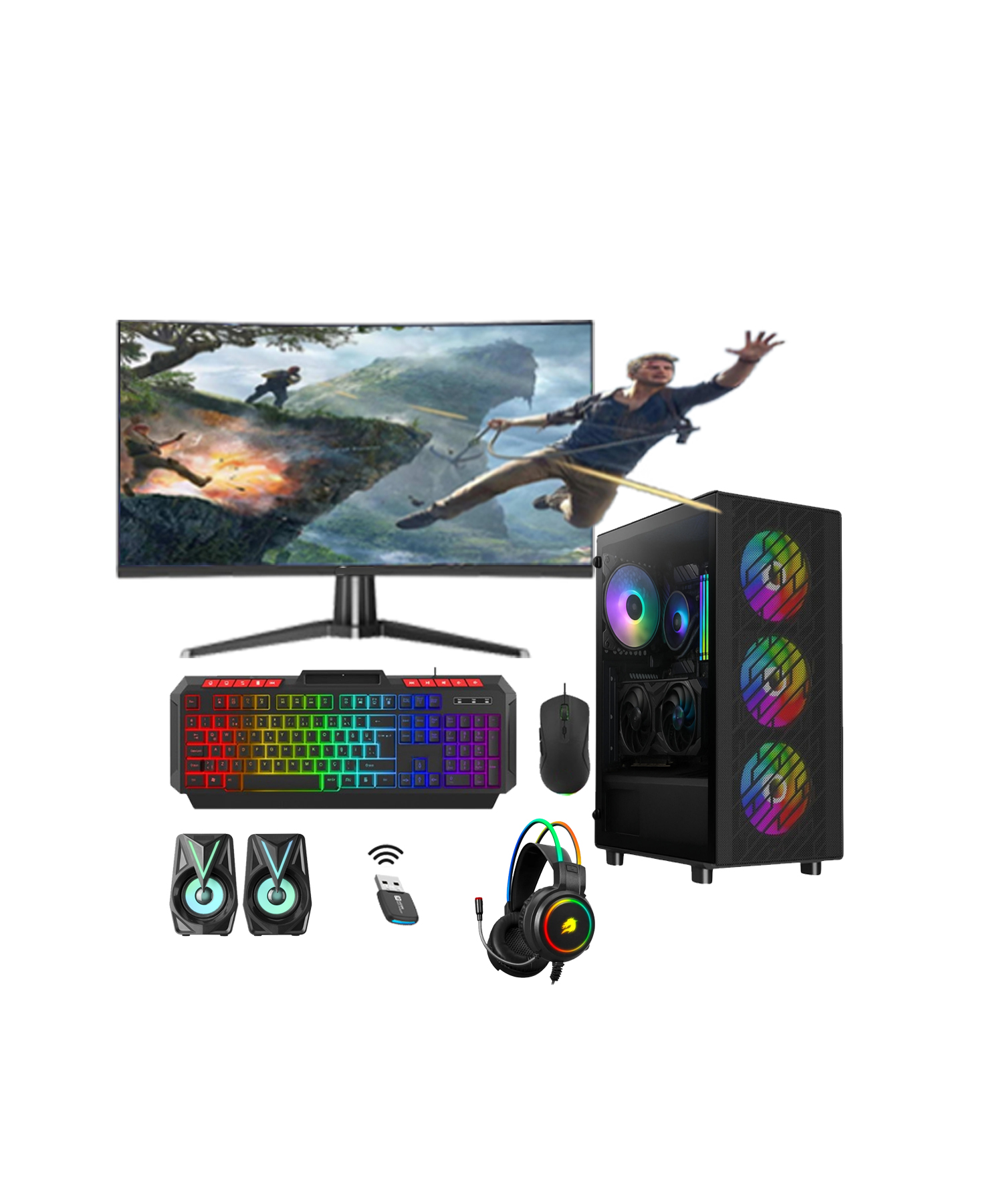 ROTAMPC İ5 14.NESİL 14600KF 32GB DDR4 1TB M2 NVME 8GB RTX5060 