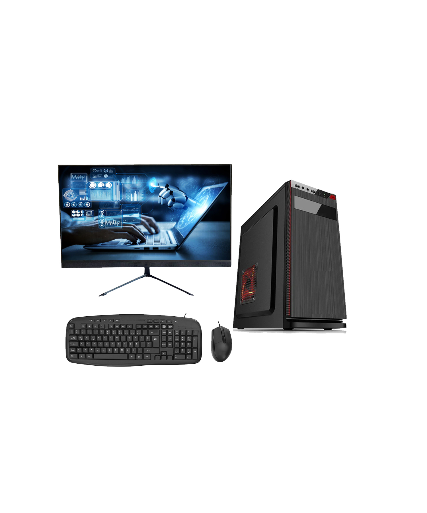 ROTAMPC İ7 11.NESİL 11700 16GB DDR4 512GB SSD O/B VGA 