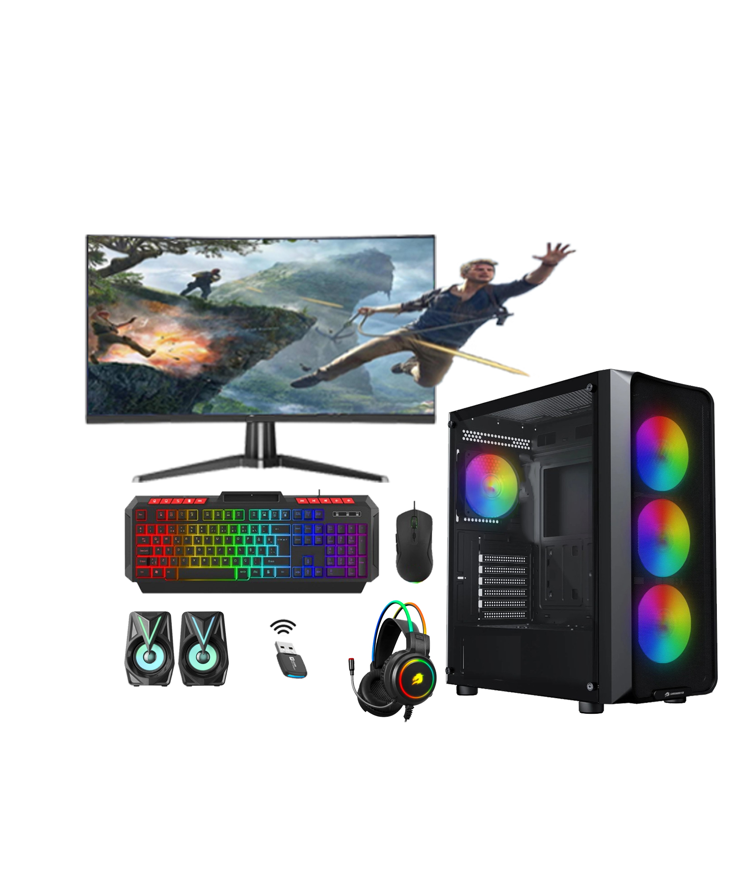 ROTAMPC İ7 12.NESİL 12700KF 32GB DDR4 1TB M2 NVME 6GB GTX1660Tİ 