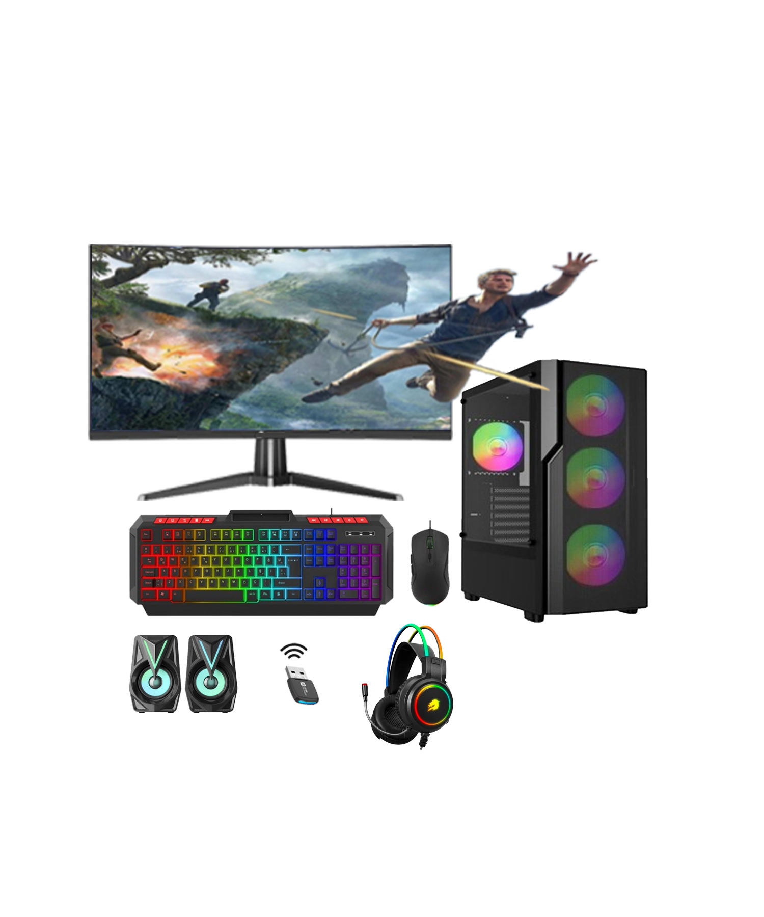 ROTAMPC İ7 12.NESİL 12700KF 32GB DDR4 1TB M2 NVME 6GB RTX3050 