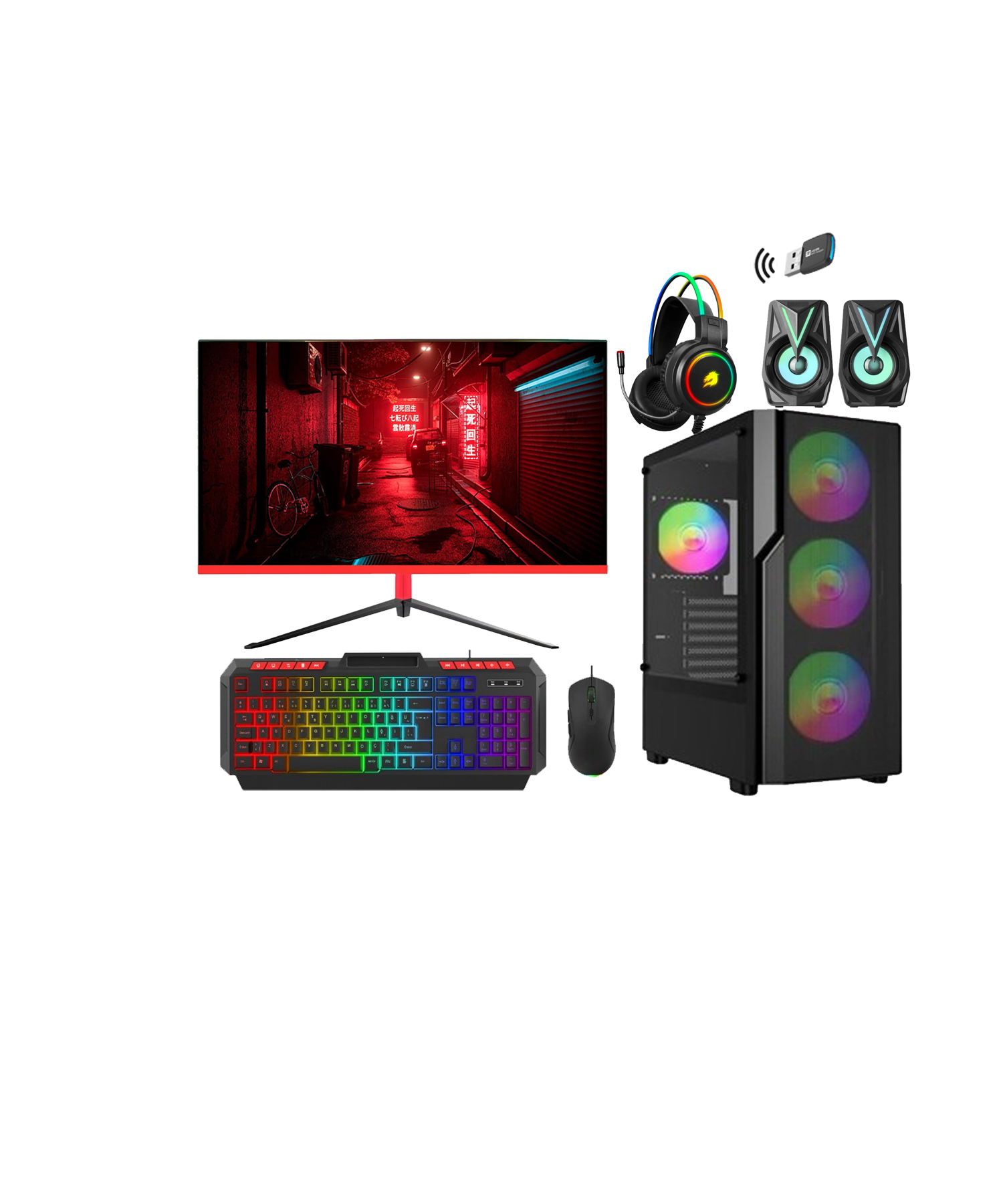 ROTAMPC İ7 12.NESİL 12700KF 32GB DDR4 512GB M2 NVME 6GB RTX3050 OYUN BİLGİSAYARI