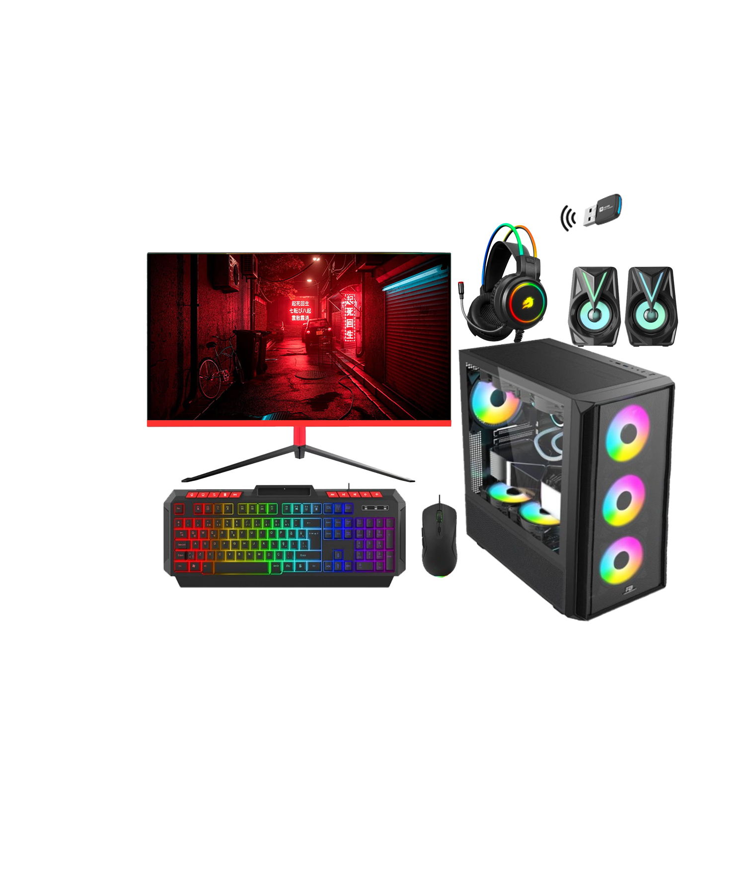 ROTAMPC İ7 8.NESİL 8700 16GB DDR4 512GB SSD 8GB RTX5060 VGA 