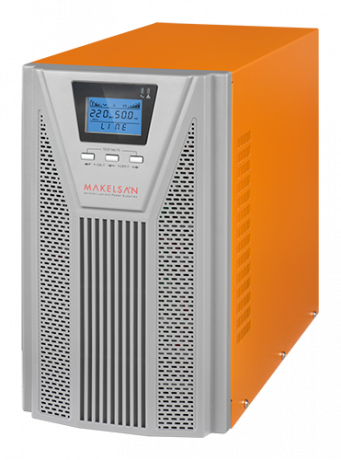 UPS MAKELSAN POWERPACK SE 2 KVA / 1800W (1F/1F) 5-10DK (4X 12V/9AH) ONLINE MU02000N11EAV06
