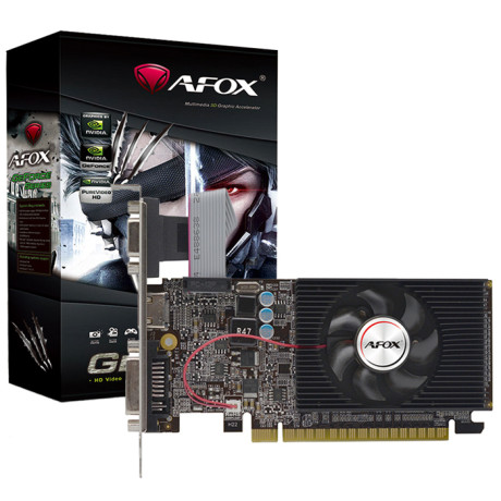 VGA 2GB AFOX GT610 GEGORCE 64 BİT DDR3 HDMI VGA DVI (AF610-2048D3L7-V6) (LP