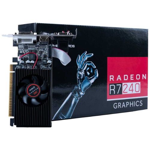 VGA 4GB TURBOX R7 240-4GD3 AMD 128BİT DDR3 HDMI VGA DVI
