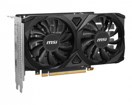 VGA 6GB MSI GEFORCE RTX 3050 VENTUS 2X E 6G OC GD6 96B